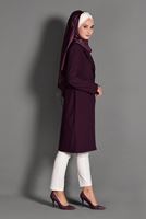 Tesettür giyim MÜRDÜM DÜĞMELİ CEP DETAYLI CEKET 4800 