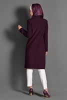 Tesettür giyim MÜRDÜM DÜĞMELİ CEP DETAYLI CEKET 4800 