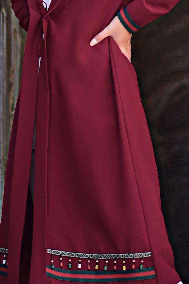 Vêtements hijab  BEADED JACKET 6435  - TRENDTESETTÜR