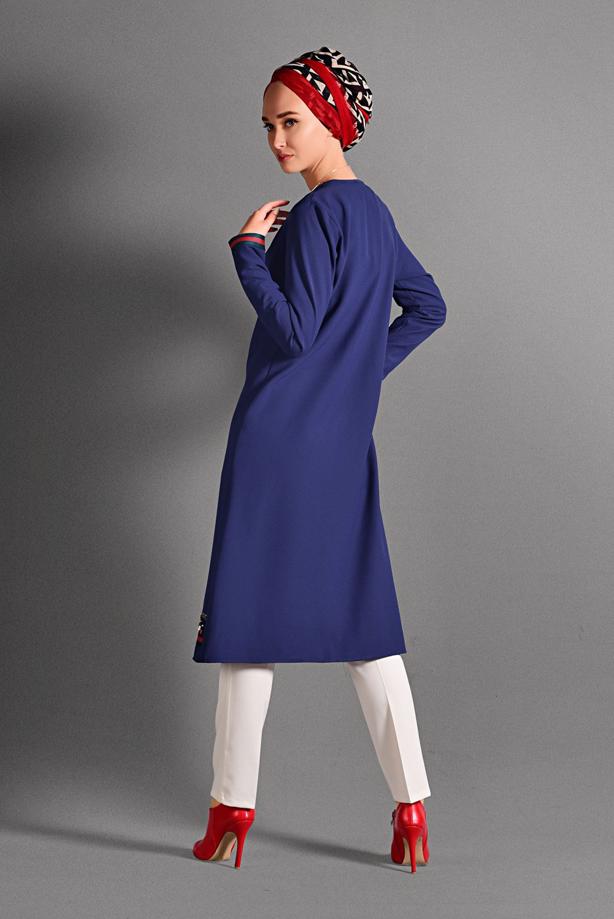 Vêtements hijab  BEADED JACKET 6435  - TRENDTESETTÜR