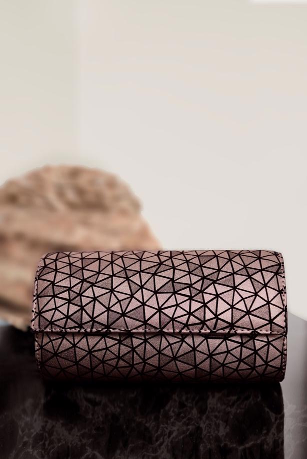 Tesettür giyim BEJ ALVİNA ABİYE ÇANTA 09  - TRENDTESETTÜR