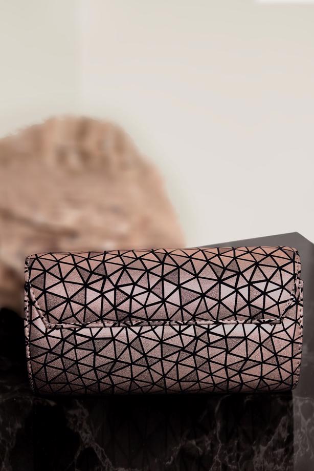 Tesettür giyim BEJ ALVİNA ABİYE ÇANTA 09  - TRENDTESETTÜR