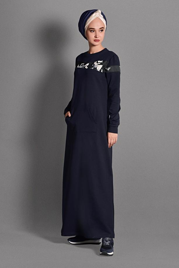 Vêtements hijab  CAMOUFLAGE SPORT DRESS 2628  - TRENDTESETTÜR
