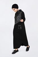 Vêtements hijab GRIS ROBE À SEQUINS À COL BOULE 2760 