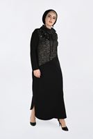 Vêtements hijab OR ROBE À SEQUINS À COL BOULE 2760 