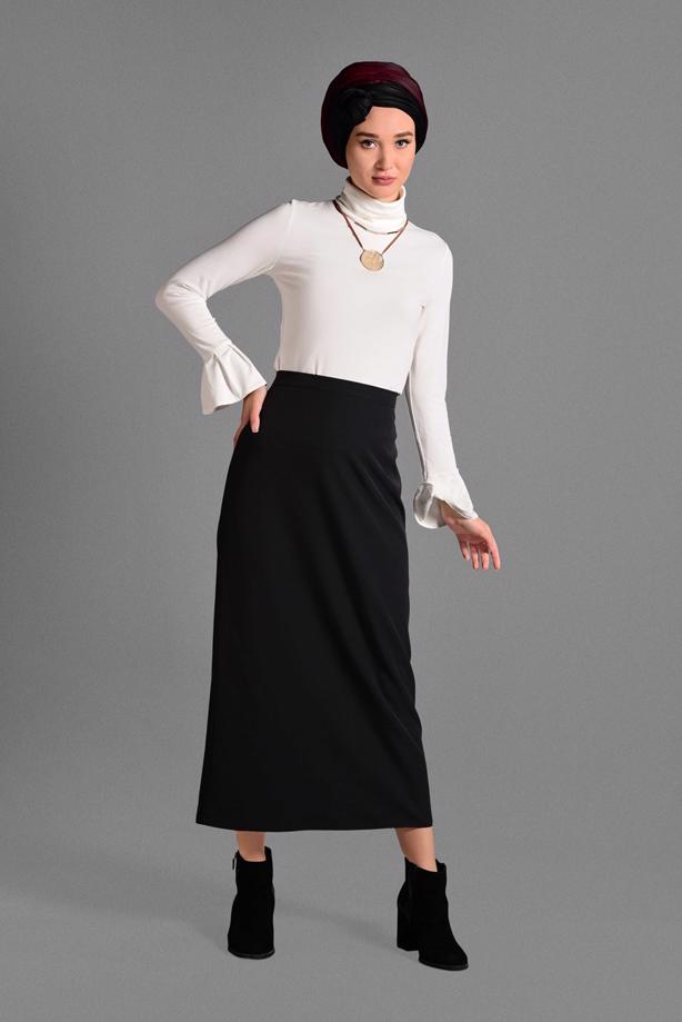 Vêtements hijab  HIGH WAIST TUBE SKIRT 9819  - TRENDTESETTÜR