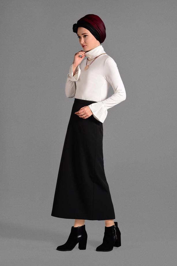 Vêtements hijab  HIGH WAIST TUBE SKIRT 9819  - TRENDTESETTÜR