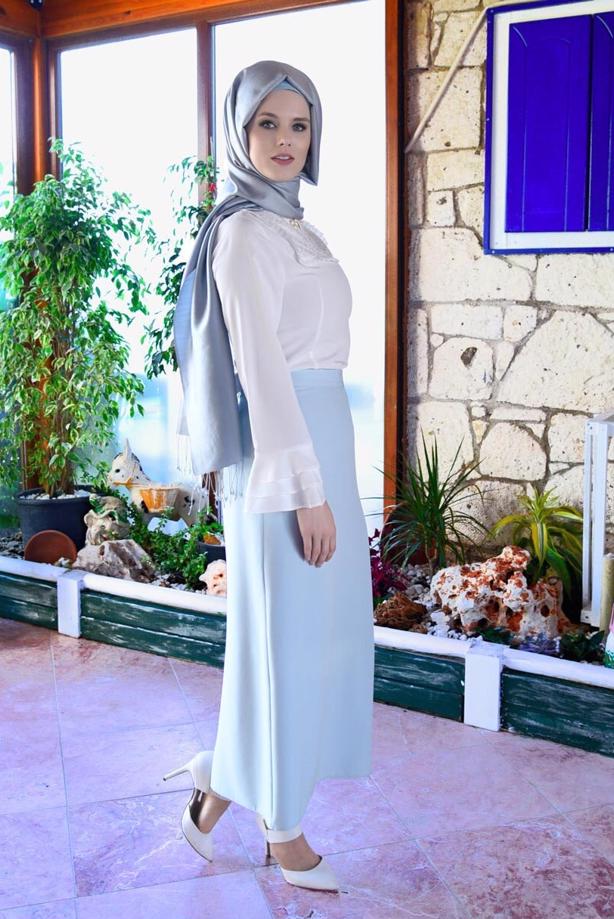 Vêtements hijab  HIGH WAIST TUBE SKIRT 9819  - TRENDTESETTÜR