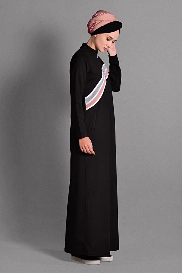 Tesettür giyim  FERMUARLI EŞOFMAN FERACE 0128  - TRENDTESETTÜR