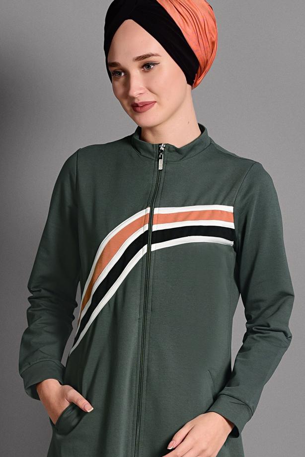 Vêtements hijab  ZIPPED SPORT TOPCOAT 0128  - TRENDTESETTÜR