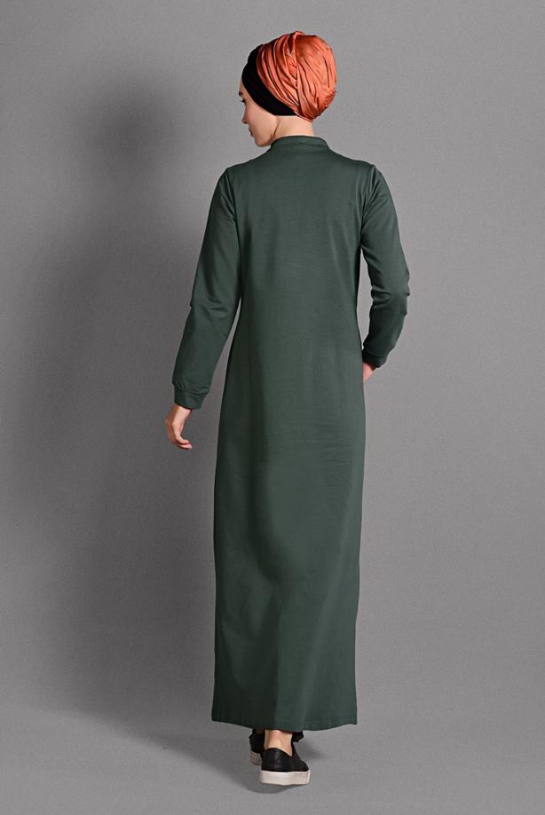 Tesettür giyim  FERMUARLI EŞOFMAN FERACE 0128  - TRENDTESETTÜR