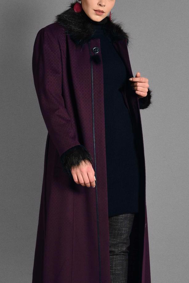 Vêtements hijab PRUNE CABAN À BOUTONNÉ 9755  - TRENDTESETTÜR