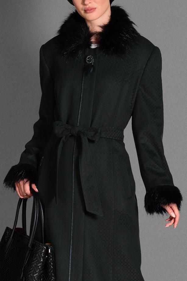 Vêtements hijab KAKI CABAN À BOUTONNÉ 9755  - TRENDTESETTÜR