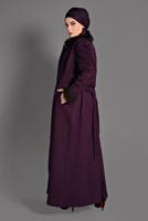 Vêtements hijab POURPRE CABAN À BOUTONNÉ 9755 