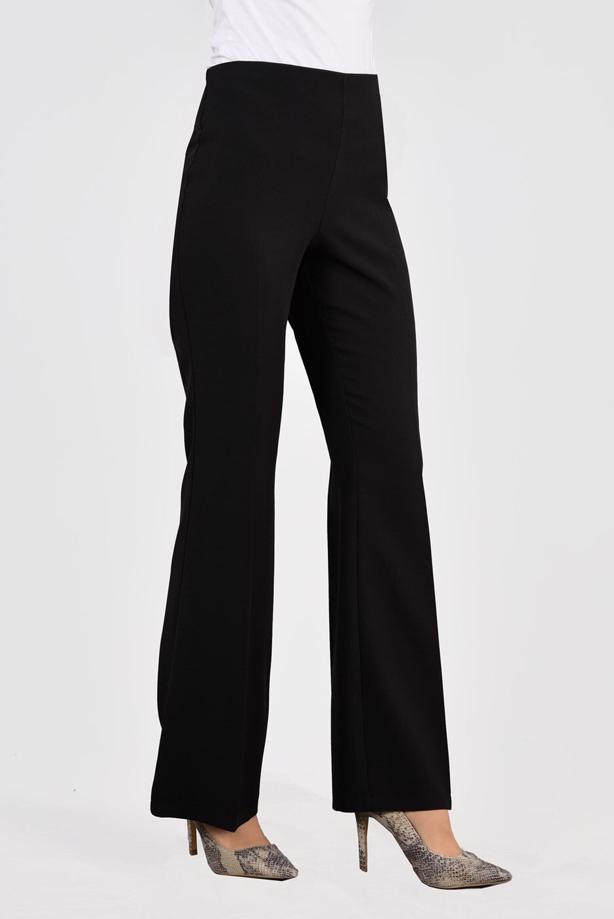 Hijab clothing  HIGH-WAIST FLARE PANTS 3854  - TRENDTESETTÜR