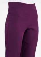 Vêtements hijab POURPRE PANTALON EN PATTES D&prime;ÉLÈPHANT À HAUTE-TAILLE 3854 