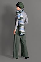 Tesettür giyim VİZON BELİ LASTİKLİ TRİKO PANTOLON 7216