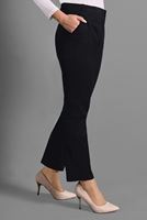 Tesettür giyim SİYAH CEPLİ ARA BEL PANTOLON 7254 