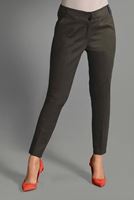 Tesettür giyim HAKİ CEPLİ ARA BEL PANTOLON 7254 