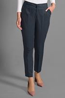 Tesettür giyim GRİ CEPLİ ARA BEL PANTOLON 7254 