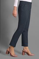 Tesettür giyim GRİ CEPLİ ARA BEL PANTOLON 7254 