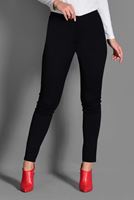 Tesettür giyim SİYAH YANLARI ZIMBALI TAYT PANTOLON 7277 