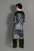 Vêtements hijab KAKI PANTALON LARGE EN VELOURS 7401 