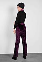 Tesettür giyim MÜRDÜM ALVİNA CEPLİ KADİFE PANTOLON 7402 