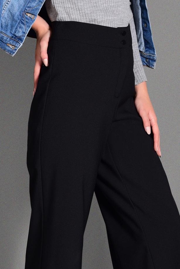 Tesettür giyim  GENİŞ KESİM KUMAŞ PANTOLON 7408  - TRENDTESETTÜR