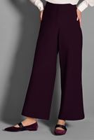 Tesettür giyim MÜRDÜM GENİŞ KESİM KUMAŞ PANTOLON 7408 