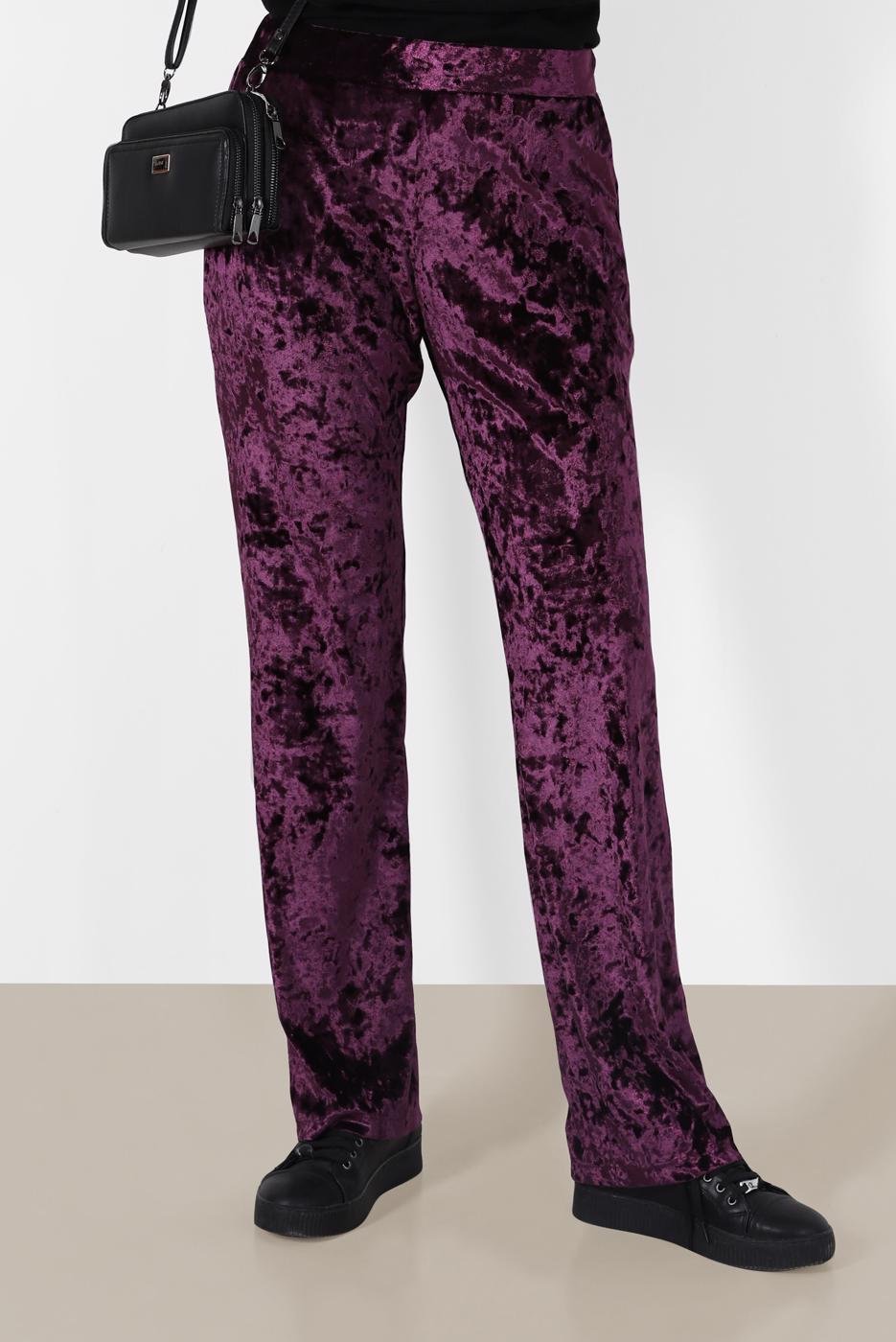 Tesettür giyim MÜRDÜM ALVİNA KADİFE PANTOLON 7413  