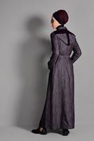 Hijab clothing PLUM HOOKED OVERCOAT 1146 