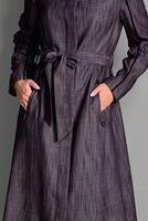 Hijab clothing PLUM HOOKED OVERCOAT 1146 