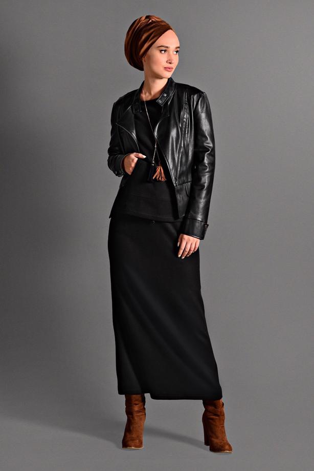 Vêtements hijab  SKIRT SUIT WITH POCKET 1206  - TRENDTESETTÜR
