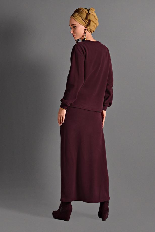 Vêtements hijab  SKIRT SUIT WITH POCKET 1206  - TRENDTESETTÜR