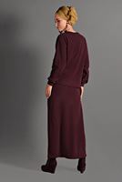 Vêtements hijab ROUGE BORDEAUX TAILLEUR AVEC POCHE 1206 
