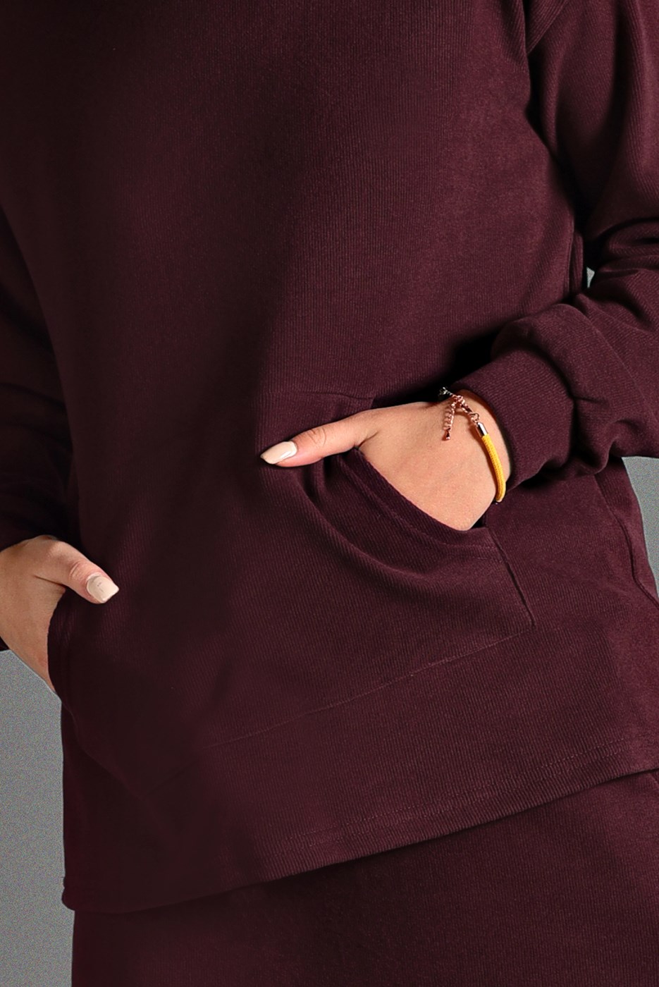 Vêtements hijab ROUGE BORDEAUX TAILLEUR AVEC POCHE 1206 