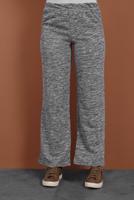 Tesettür giyim SİYAH BELİ LASTİKLİ ÖRME PANTOLON 5746