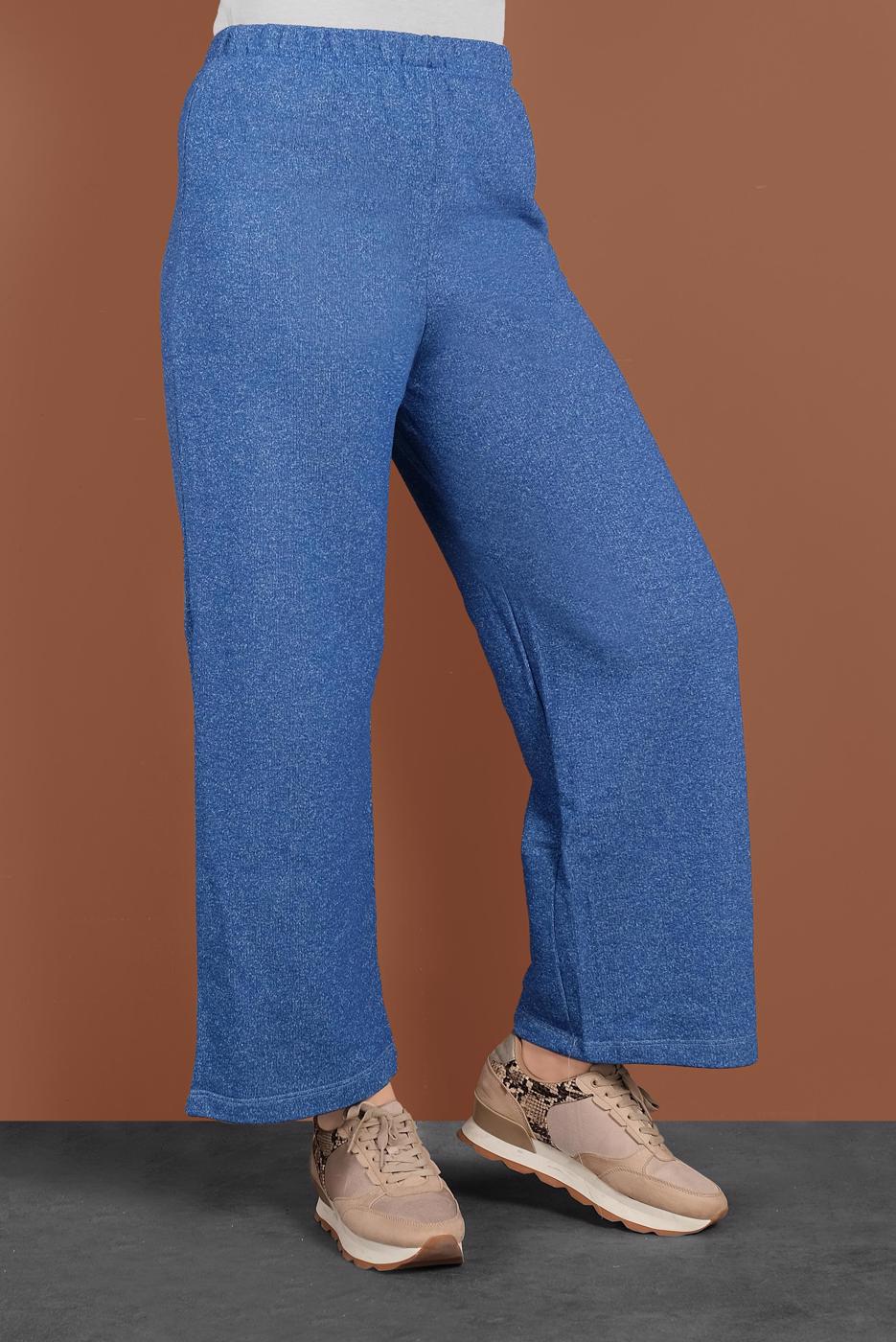 Vêtements hijab BLEU MARINE PANTALON À TAILLE-ÉLASTIQUE 5746 