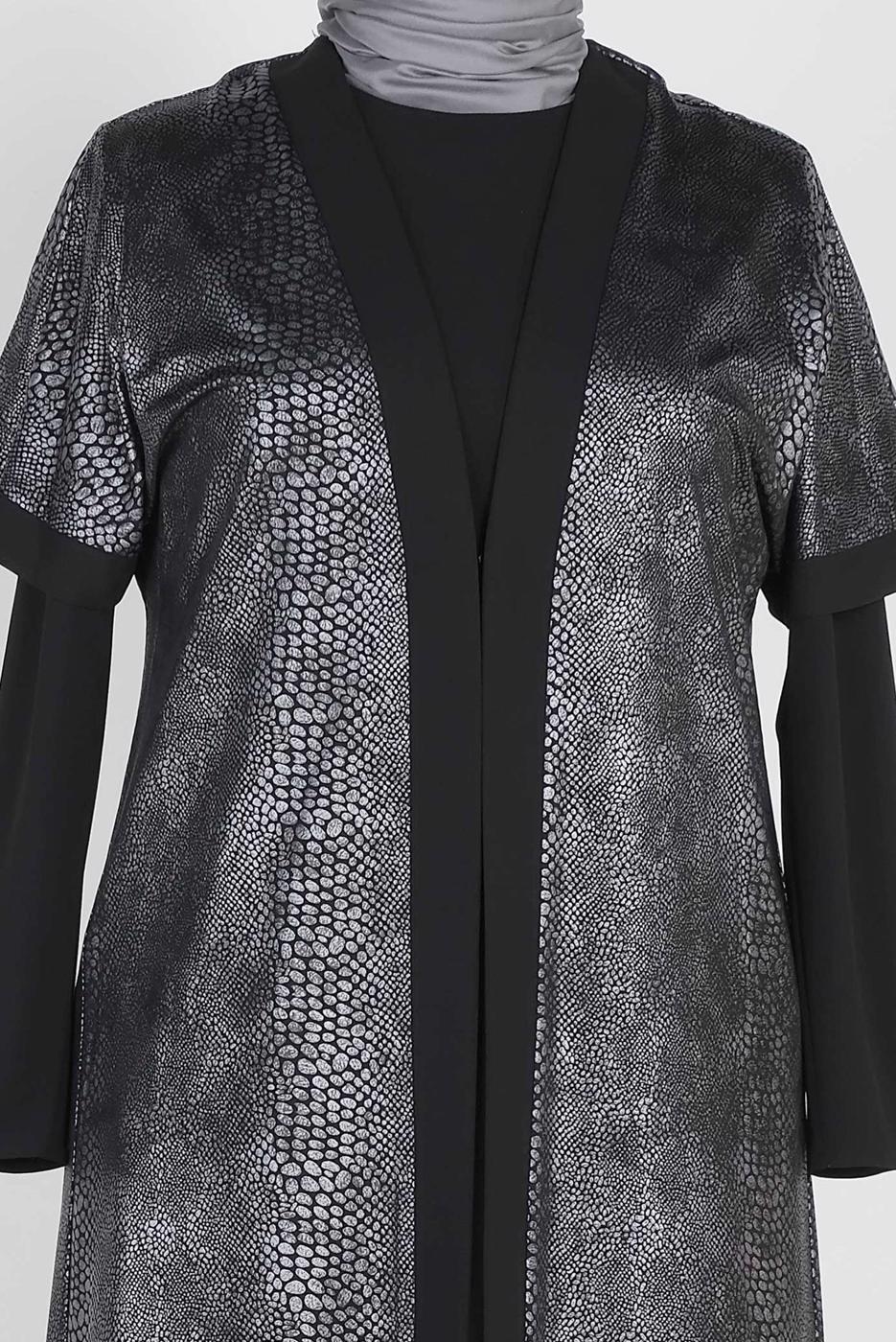 Vêtements hijab GRIS T 2851-3 Alvina Brina Tunik