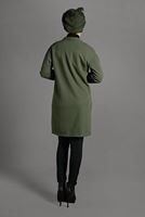 Hijab clothing KHAKI SEQUINED KNIT TUNIC 18102 