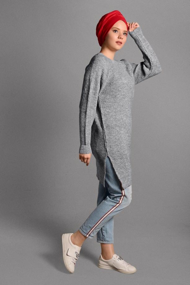 Vêtements hijab  SPARKLY KNIT TUNIC 0008  - TRENDTESETTÜR