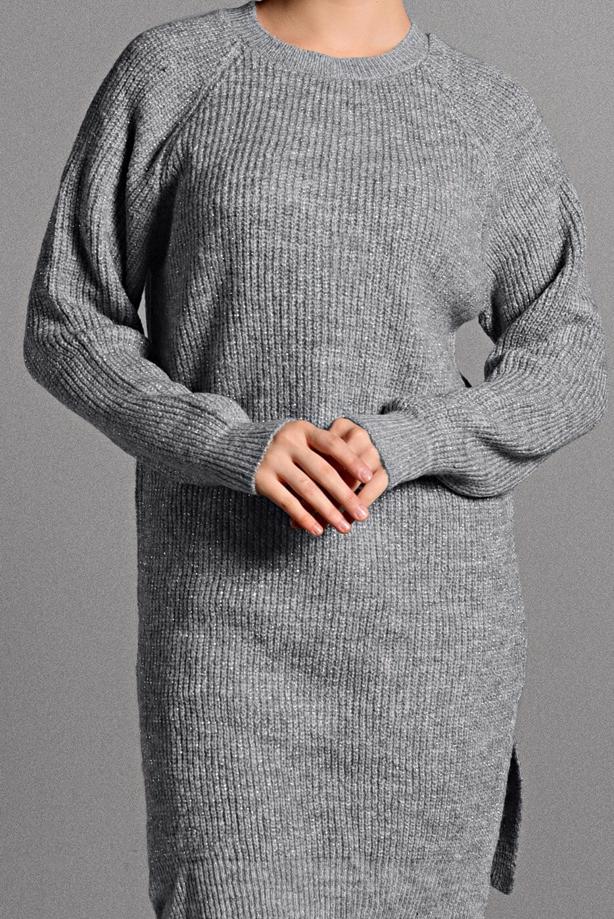Vêtements hijab  SPARKLY KNIT TUNIC 0008  - TRENDTESETTÜR