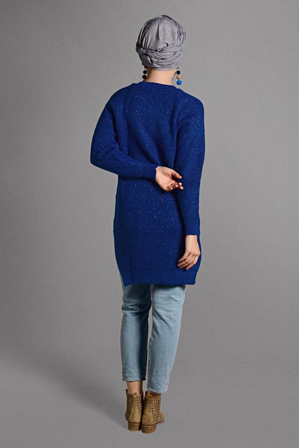 Vêtements hijab  SPARKLY KNIT TUNIC 0008  - TRENDTESETTÜR