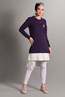 Hijab clothing PURPLE SPORT TUNIC 1342 