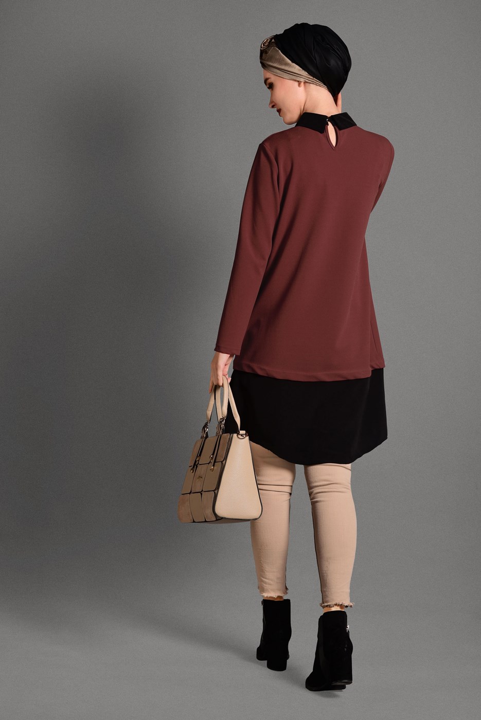 Vêtements hijab TABA TUNIQUE À SEQUINS 2088 