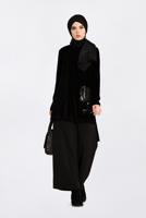 Vêtements hijab NOIR T 2850 Alvina Enbos Tunik