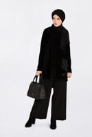 Vêtements hijab NOIR T 2850 Alvina Enbos Tunik