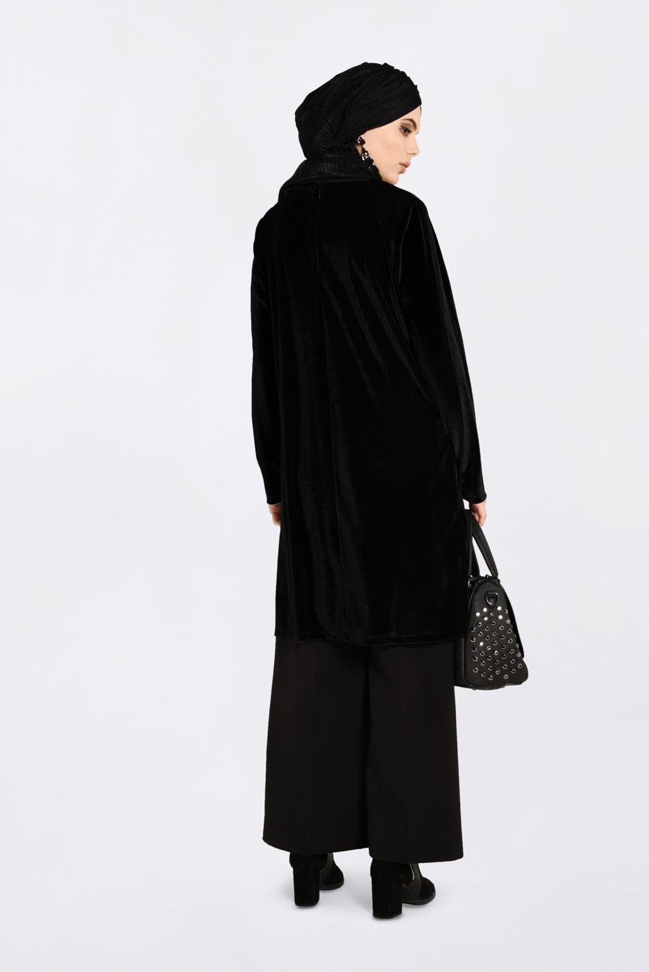Vêtements hijab NOIR T 2850 Alvina Enbos Tunik