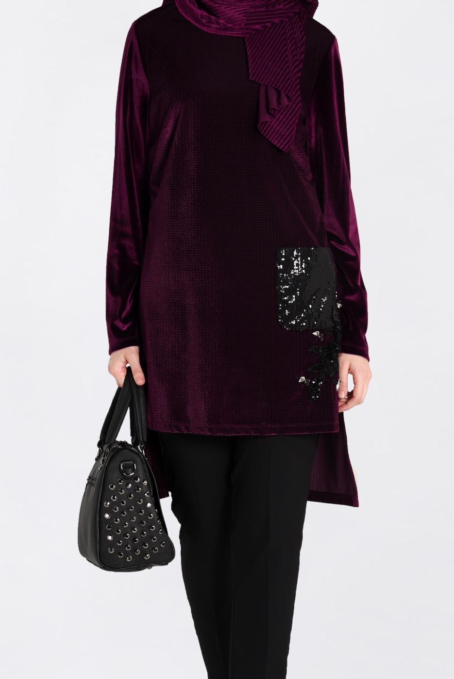 Vêtements hijab PRUNE T 2850 Alvina Enbos Tunik